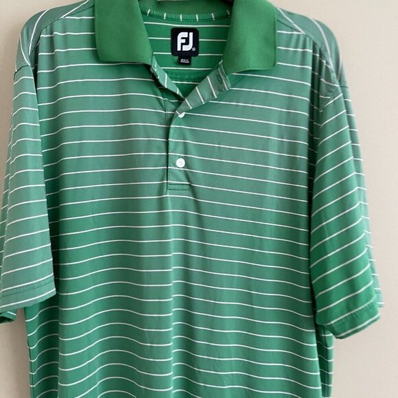 FJ Men Short Sleeve Pullover Golf Shirts Size M - Picture 5 of 5